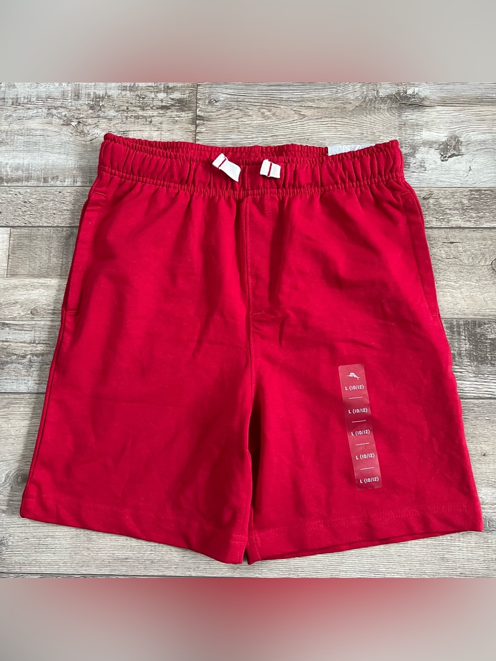 NWT Tommy Bahama Boys Red Shorts Size Large 10/12